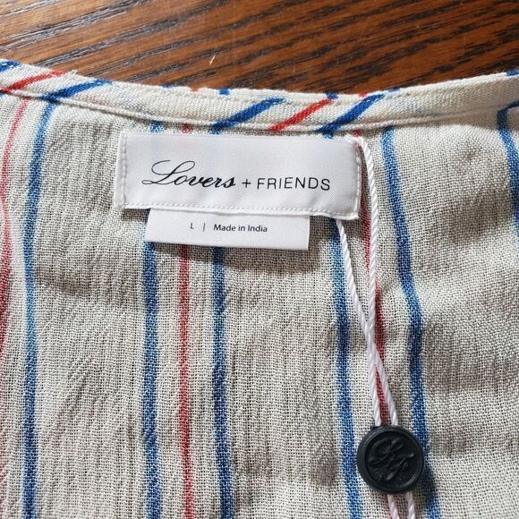 NWT Revolve lovers+friends lay down varsity stripe - Picture 3 of 4